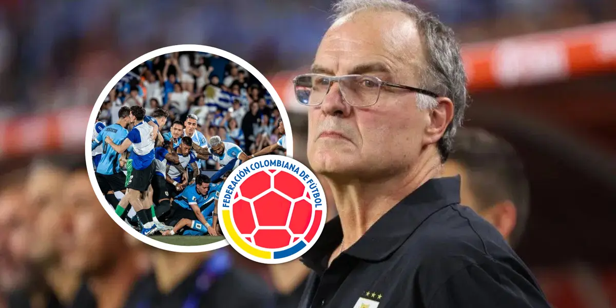 Marcelo Bielsa Foto: Infobae y AUF
