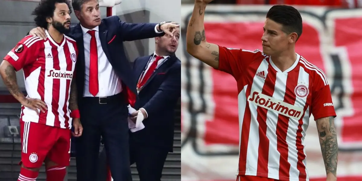 Marcelo estaría ad portas de una jugada sucia en el Olympiacos de Grecia, situación en la debería estar alerta James Rodríguez.