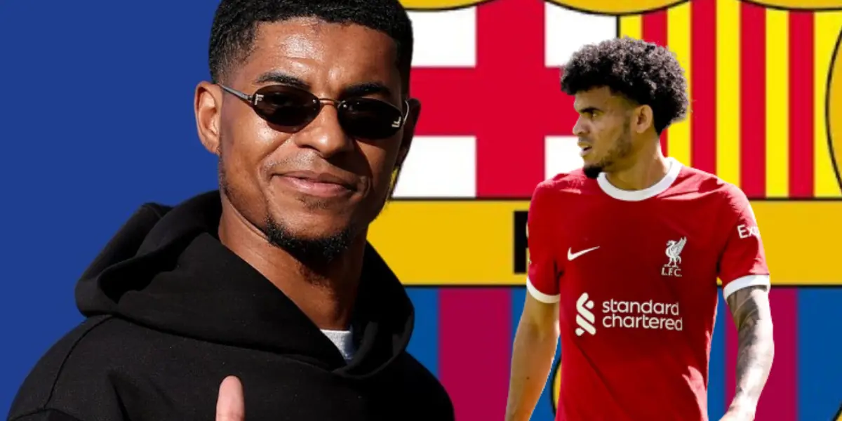 Marcus Rashford llegó al FC Barcelona y mira todo lo que ganará Foto: X y LFC