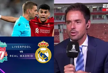 Mariano Closs mandó un mensaje sobre Luis Díaz en el partido entre el Liverpool contra el Real Madrid.