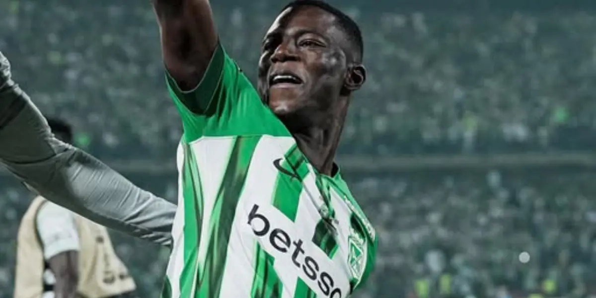 Marino Hinestroza ha marcado 2 goles contra Fortaleza. Foto: Instagram