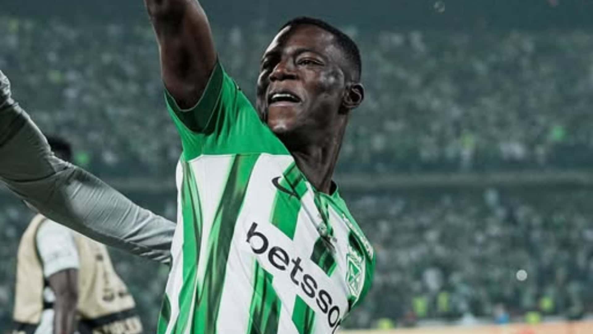 Marino Hinestroza ha marcado 2 goles contra Fortaleza. Foto: Instagram
