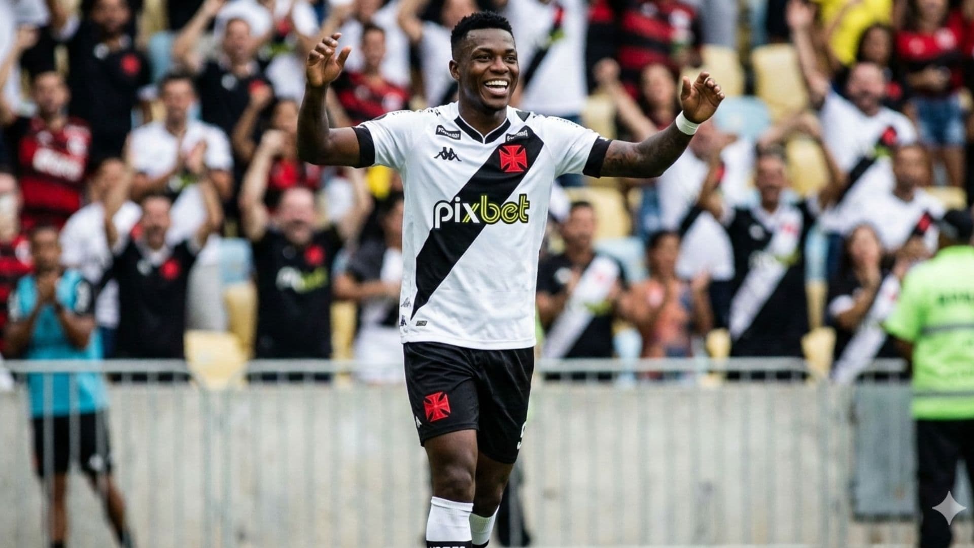 Marino Hinestroza jugará en Vasco da Gama - Imagen creada por la IA
