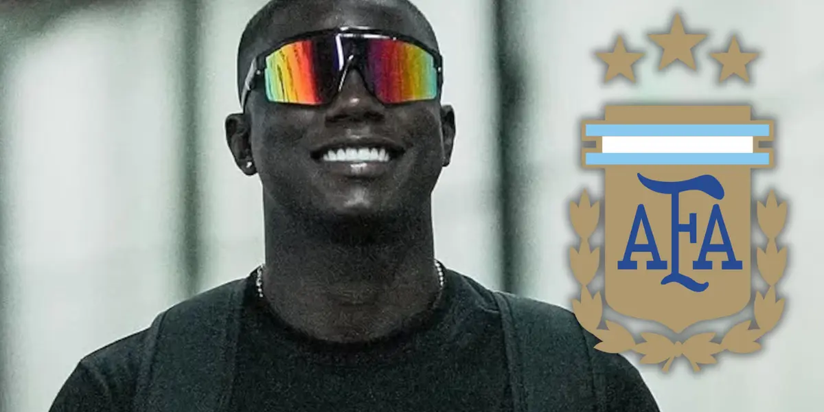 Marino Hinestroza soltó una frase que pica y calienta el ambiente ante Argentina.  Foto: Nacionaloficial y Escudoteca