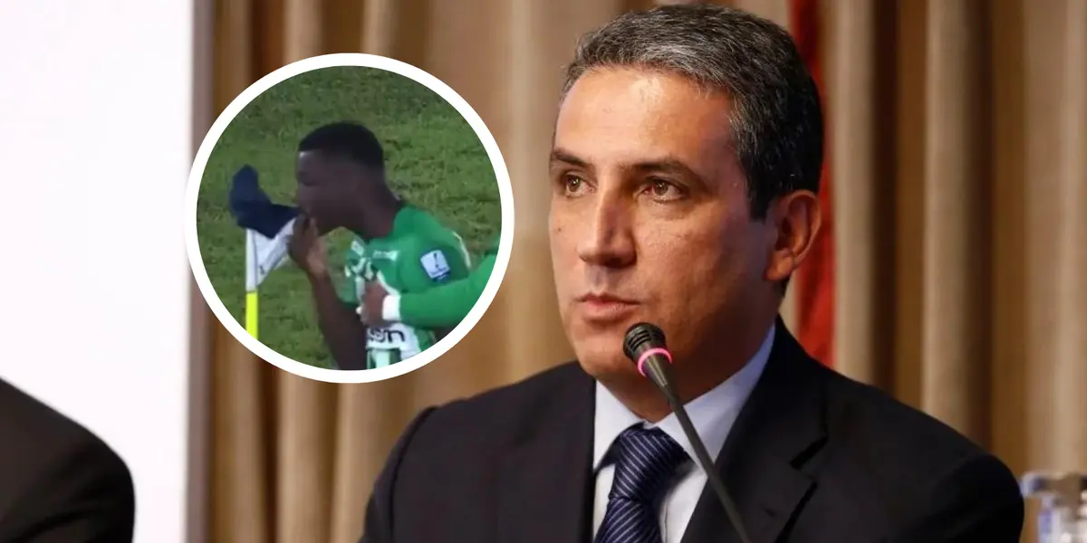 Marino Hinestroza y Dimayor Foto: Semana y Win Sports