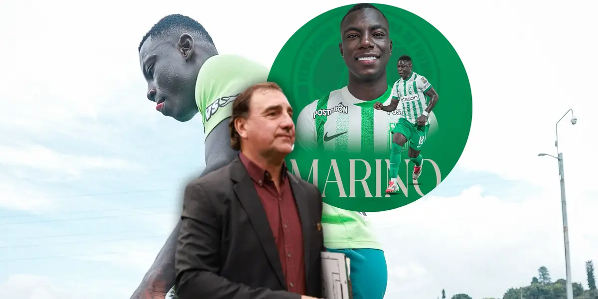 Marino Hinestroza y Néstor Lorenzo Foto: Nacionaloficial y FCF