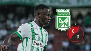 Marino Hinestroza y su mensaje post partido tras el Nacional 1 Cúcutá 0 por Copa Colombia Foto: Escudoteca y Nacionaloficial