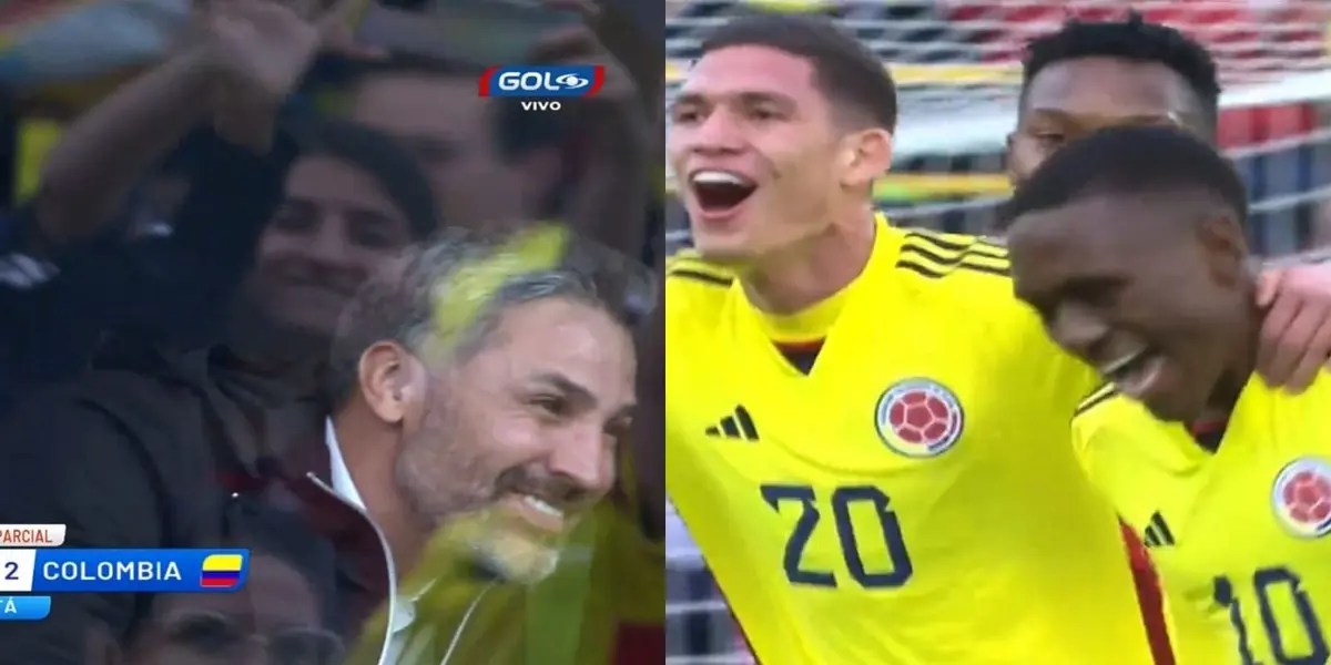 Mario Yepes acompañó a la Selección Colombia Sub 20 en El Campín.