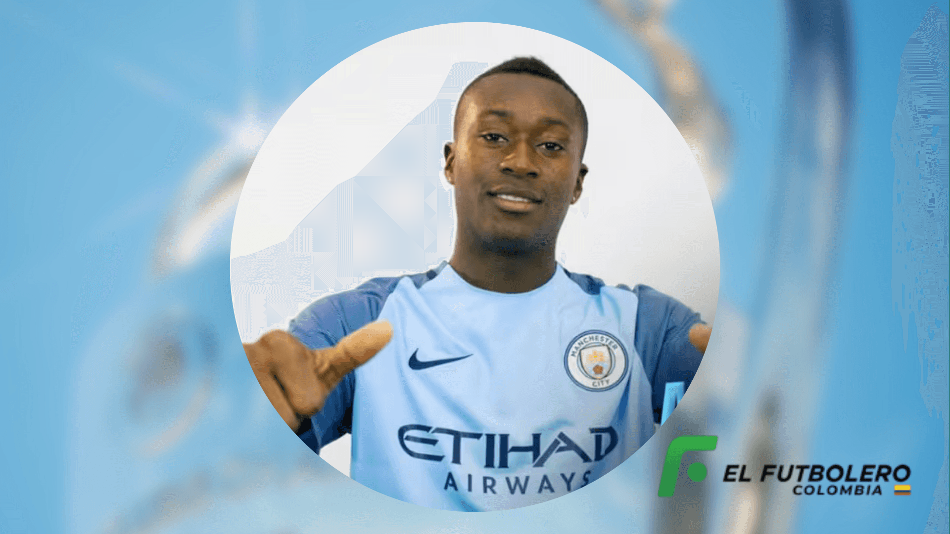Marlos Moreno. Foto: redes de Manchester City