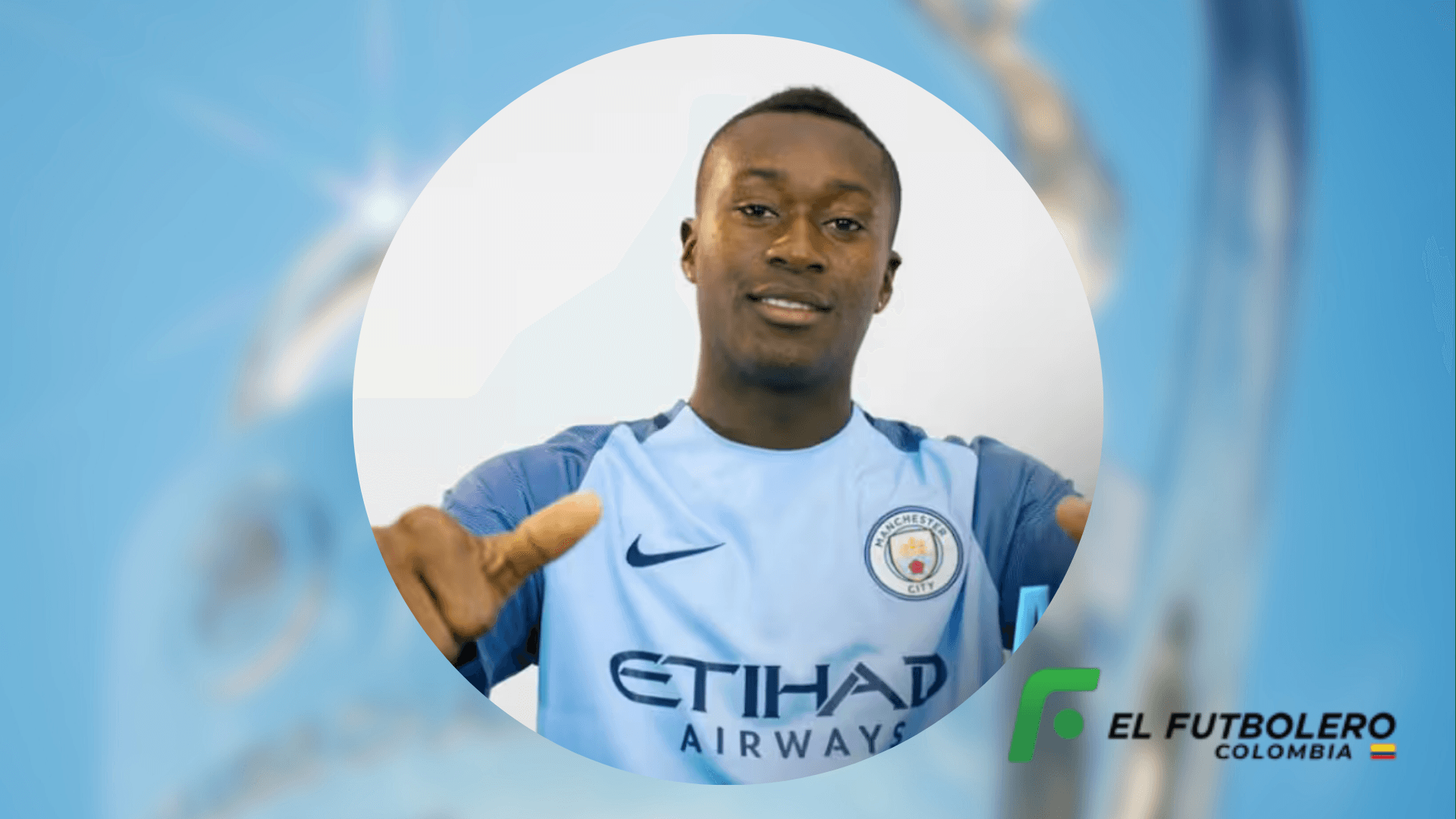 Marlos Moreno. Foto: redes de Manchester City