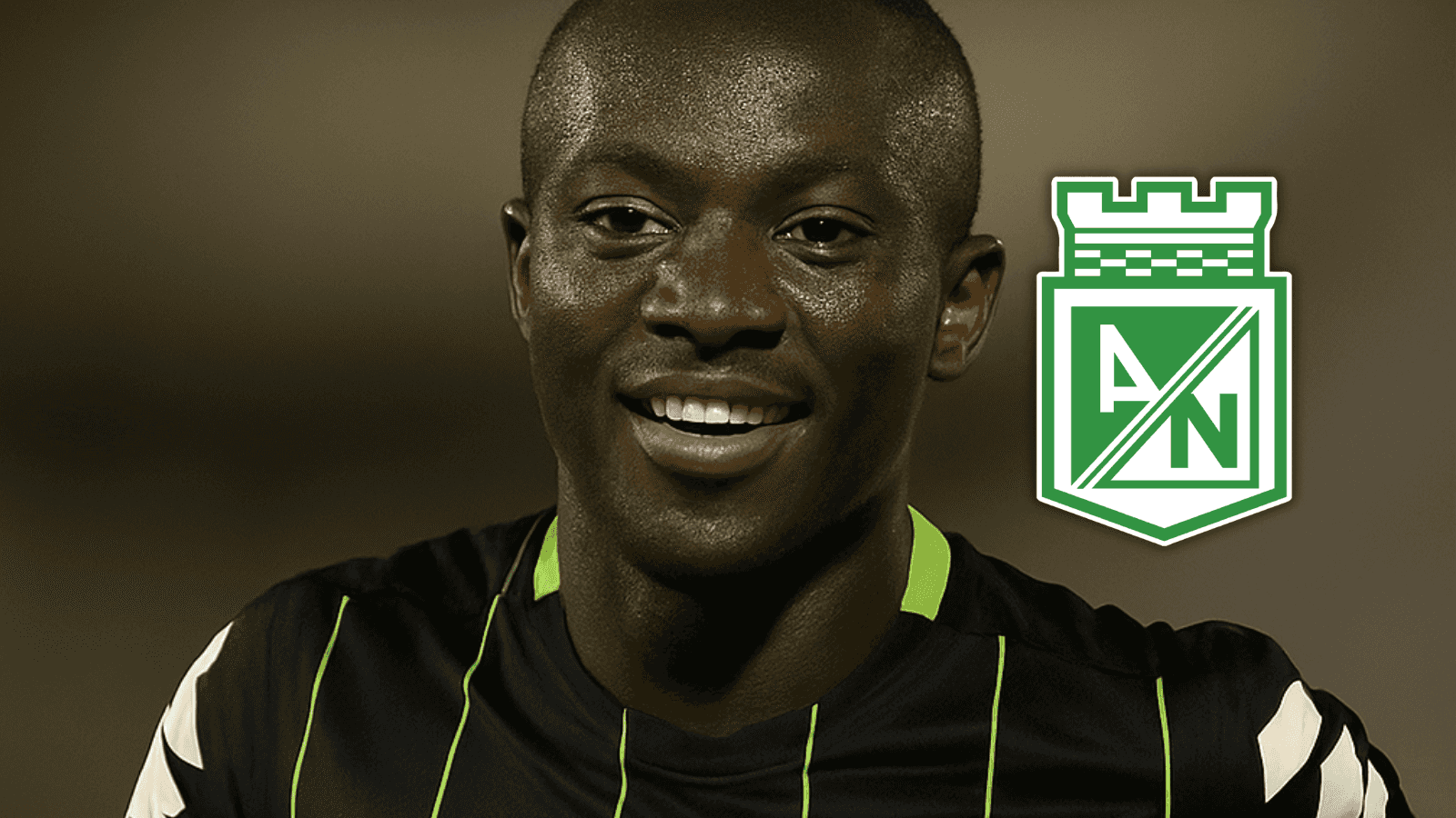 Marlos Moreno y el guiño que le dejó a Atlético Nacional Foto: Creada con Chat GPT y Escudoteca