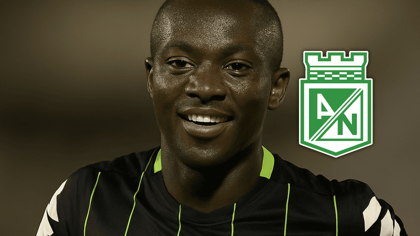 Marlos Moreno y el guiño que le dejó a Atlético Nacional Foto: Creada con Chat GPT y Escudoteca