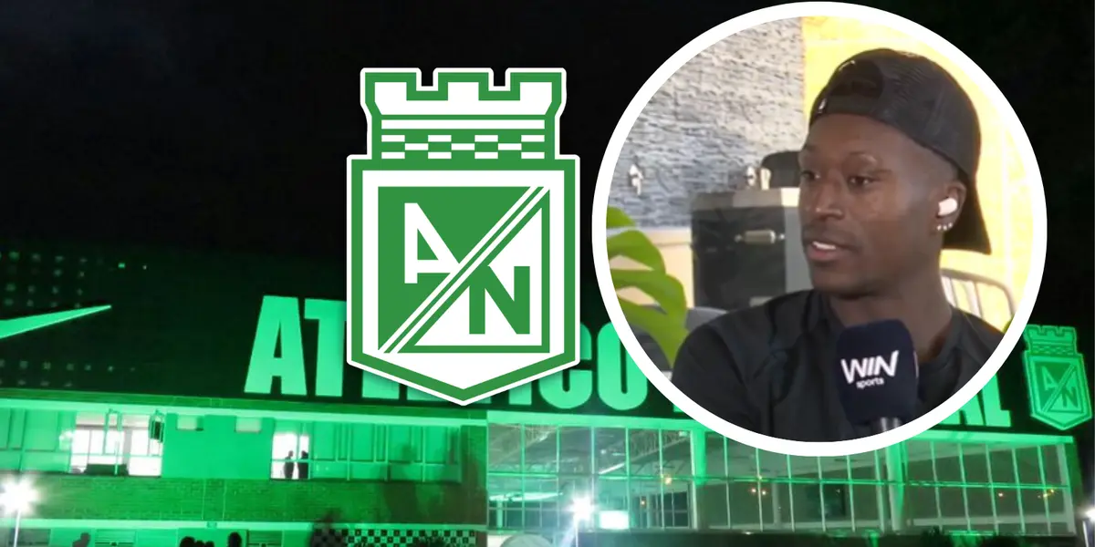 Marlos Moreno y la nueva puerta que le abre a Atlético Naciobnal en este mercado de pases Foto: Captura de Win Sports, Escudoteca y Nacionaloficial