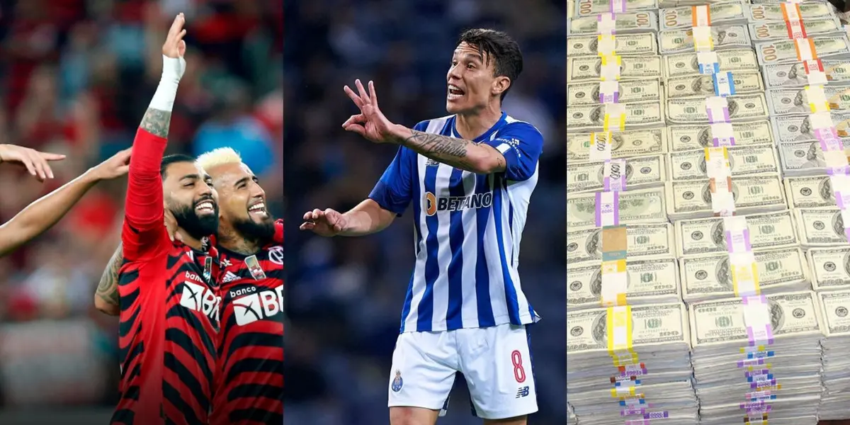 Mateus Uribe ha sonado para el Flamengo de Brasil, querría un alto sueldo y el club se pronunció.