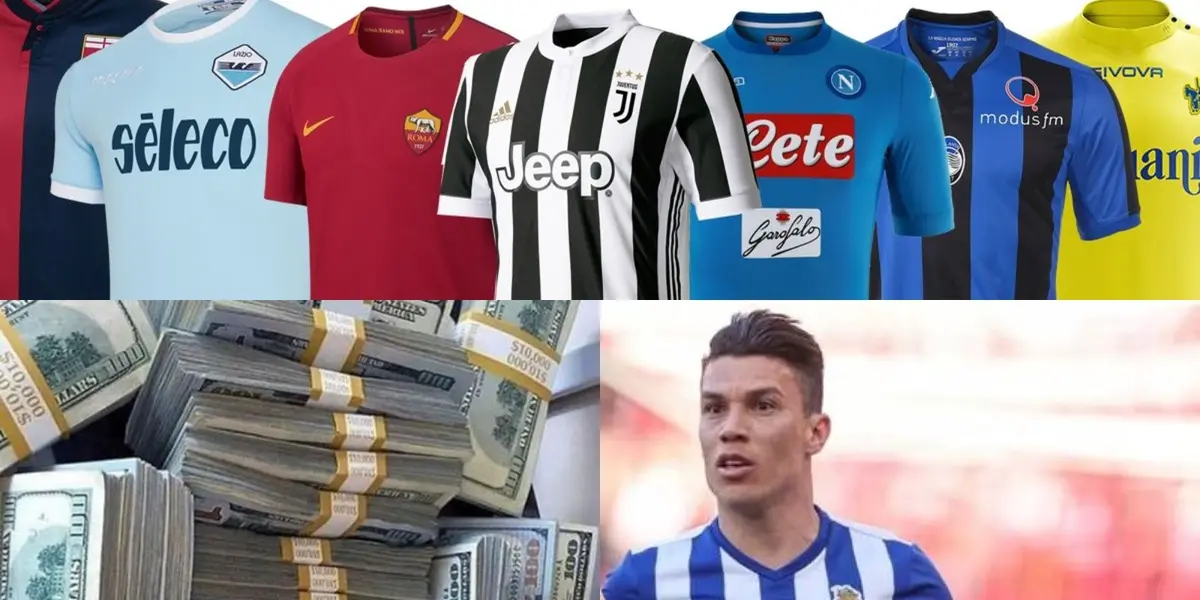 Mateus Uribe en la mira de un importante equipo de Italia.