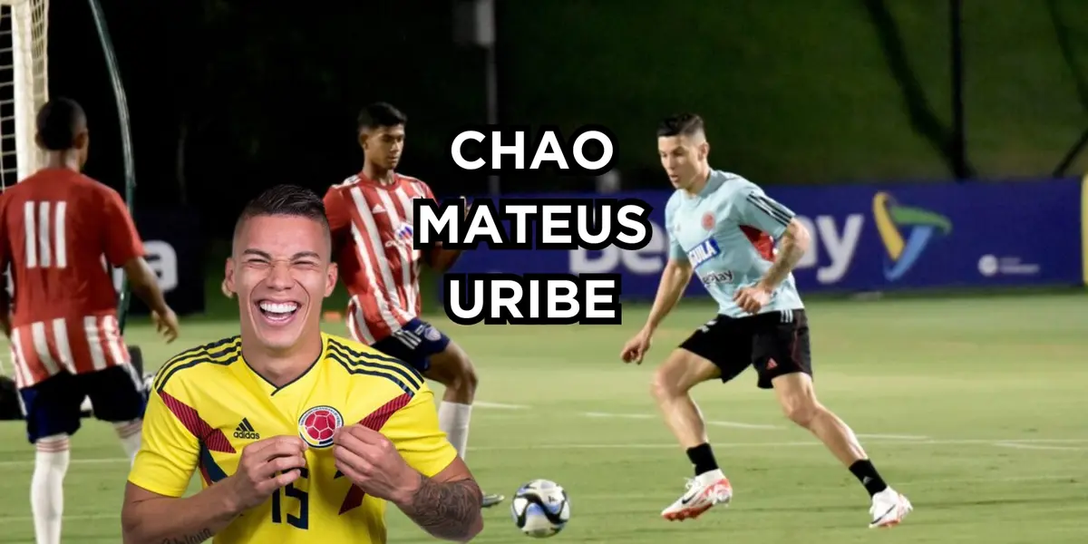   Mateus Uribe saldría de la Selección Colombia. Foto de Mateus tomada de FCF Web Site y Twitter @matheus_uribe8.