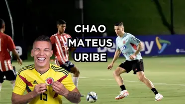 Mateus Uribe saldría de la Selección Colombia. Foto de Mateus tomada de FCF Web Site y Twitter @matheus_uribe8.