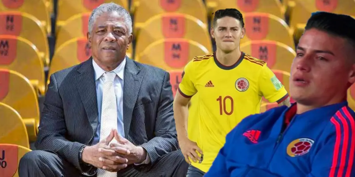 Maturana le cantó la tabla a James (Foto tomada de Soho, Infobae y El Tiempo)