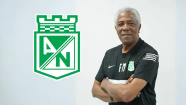 Maturana reaccionó sobre Nacional. Foto de Maturana tomada de la Web de Nacional, logo de Wikipedia.