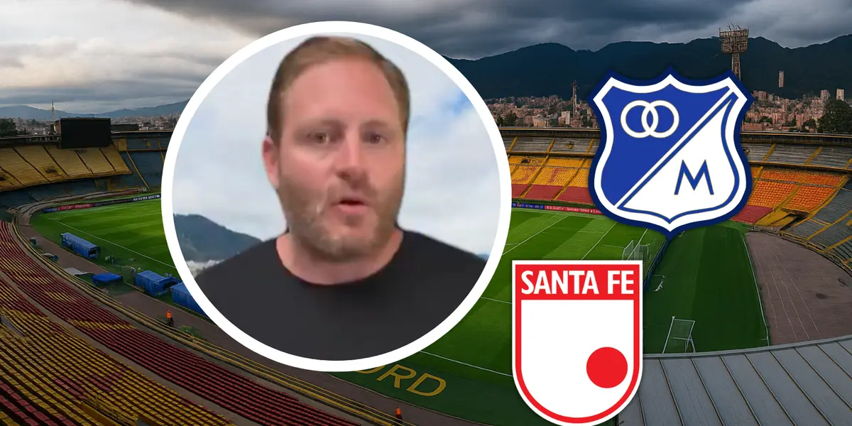 Mauricio Hoyos, SEO de Sencia quien dio detalles de lo que pasará con El Campín Foto: Captura de Sencia, Escudoteca y Creada con Chat GPT