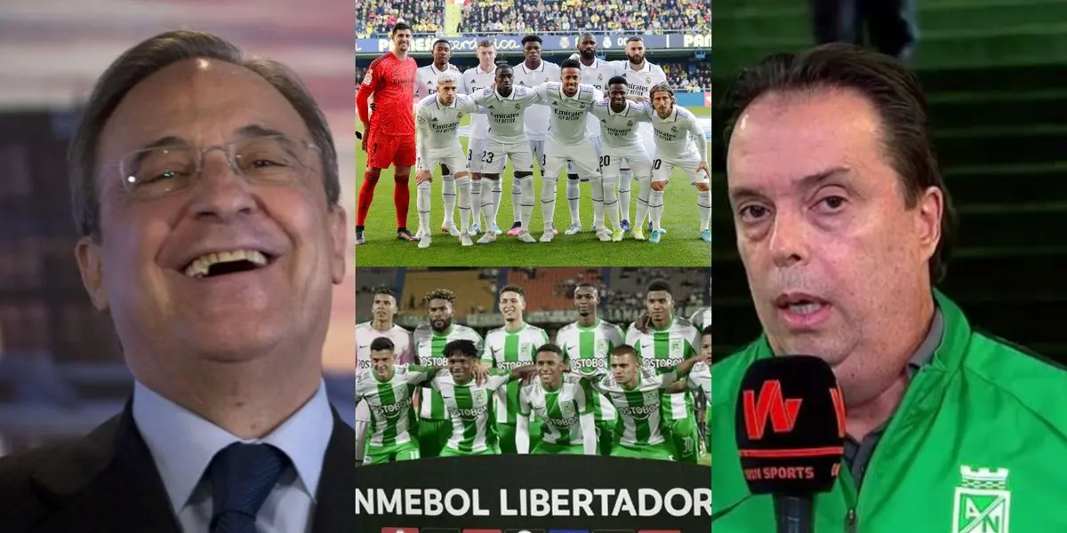 Mauricio Navarro el Presidente de Atlético Nacional se animó a decir cuánto costaría para la venta el cuadro Verdolaga.