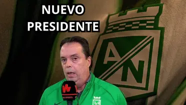 Mauricio Navarro es el Presidente actual de Atlético Nacional