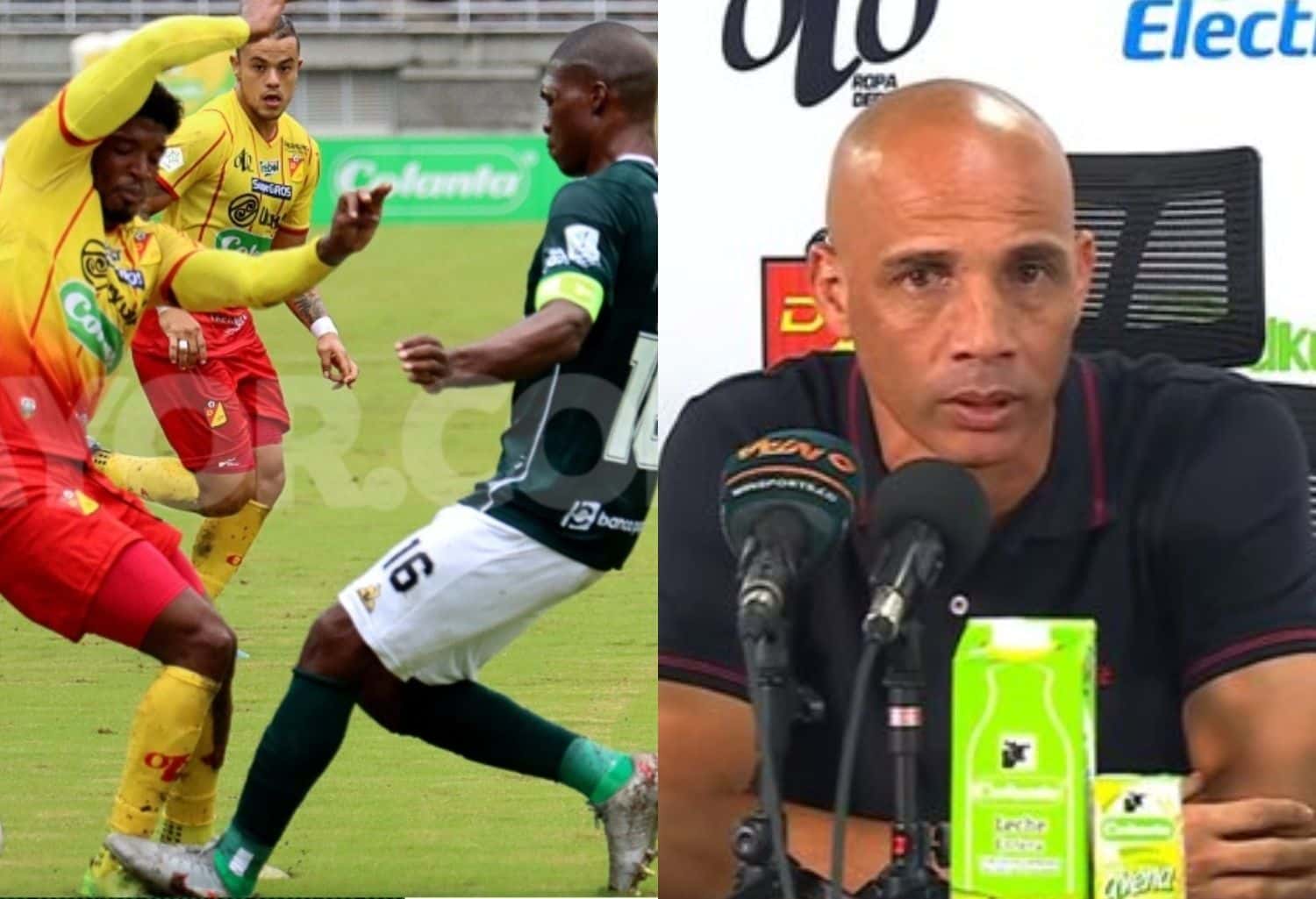 Mayer Candelo habló tras la derrota que sufrió el Deportivo Cali.