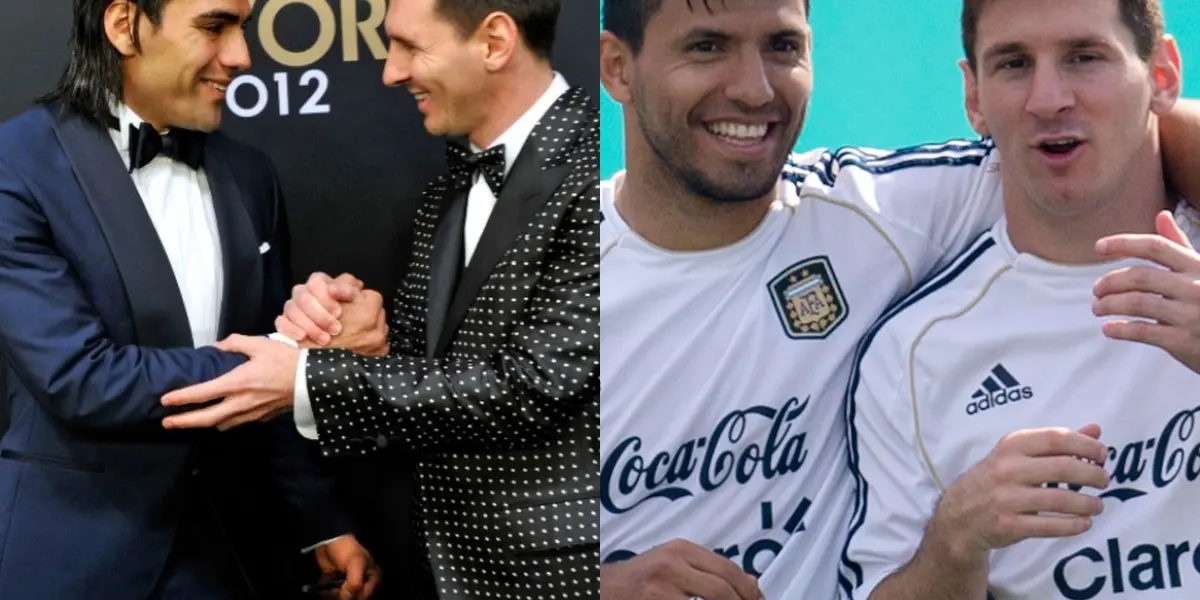 Messi siempre ha elogiado a Agüero como uno de los mejores delanteros, pero Lionel tiene una opinión cercana sobre Falcao.