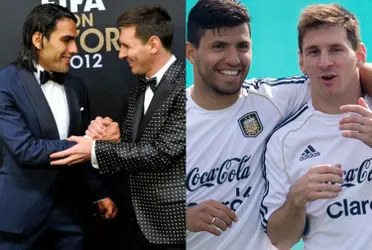 Messi siempre ha elogiado a Agüero como uno de los mejores delanteros, pero Lionel tiene una opinión cercana sobre Falcao.