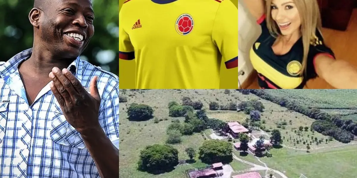 Mientras Esperanza Gómez rechazó ir a la finca de Faustino Asprilla, este ex jugador de la Selección Colombia sí ha visitado la propiedad. 