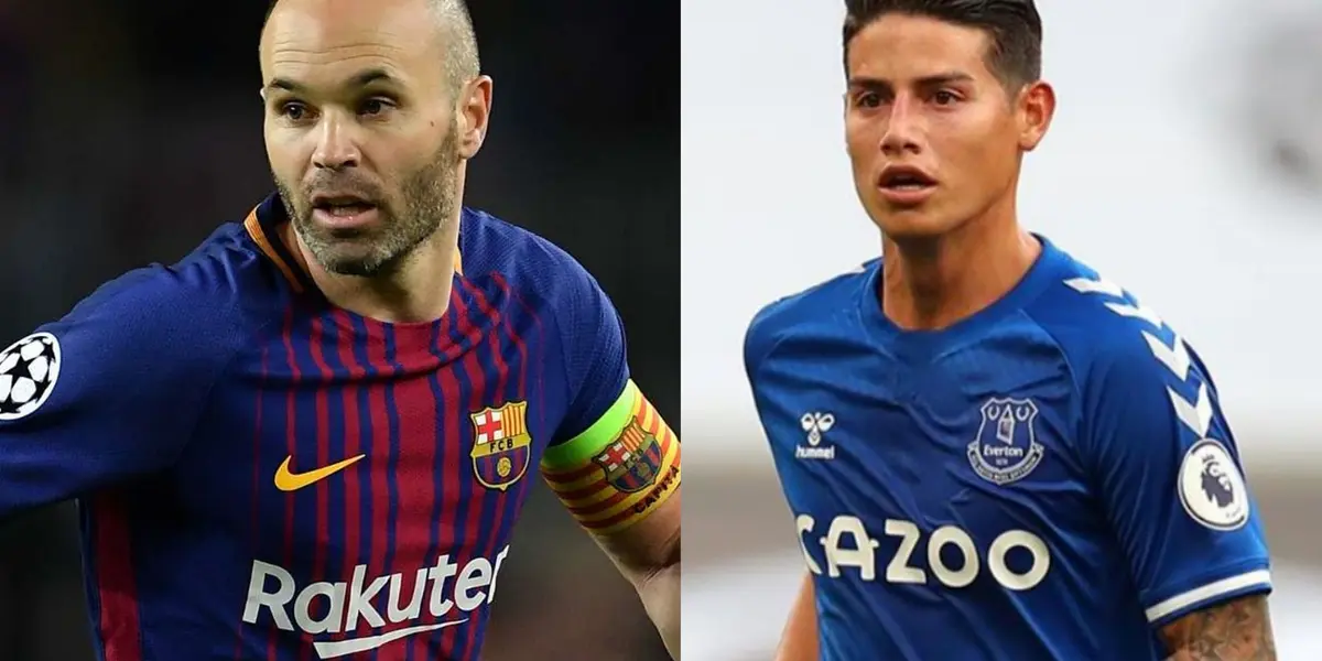 Mientras Faustino Asprilla se encarga de menospreciar a James Rodríguez, este histórico de Colombia elogió al 10 colombiano y fue comparado con Andrés Iniesta.