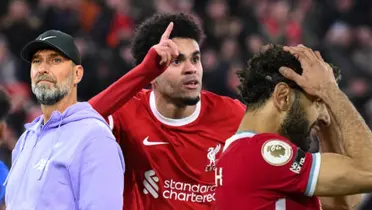 Mientras Luis Díaz es crack, lo que pasa con Mohamed Salah en Liverpool de Klopp