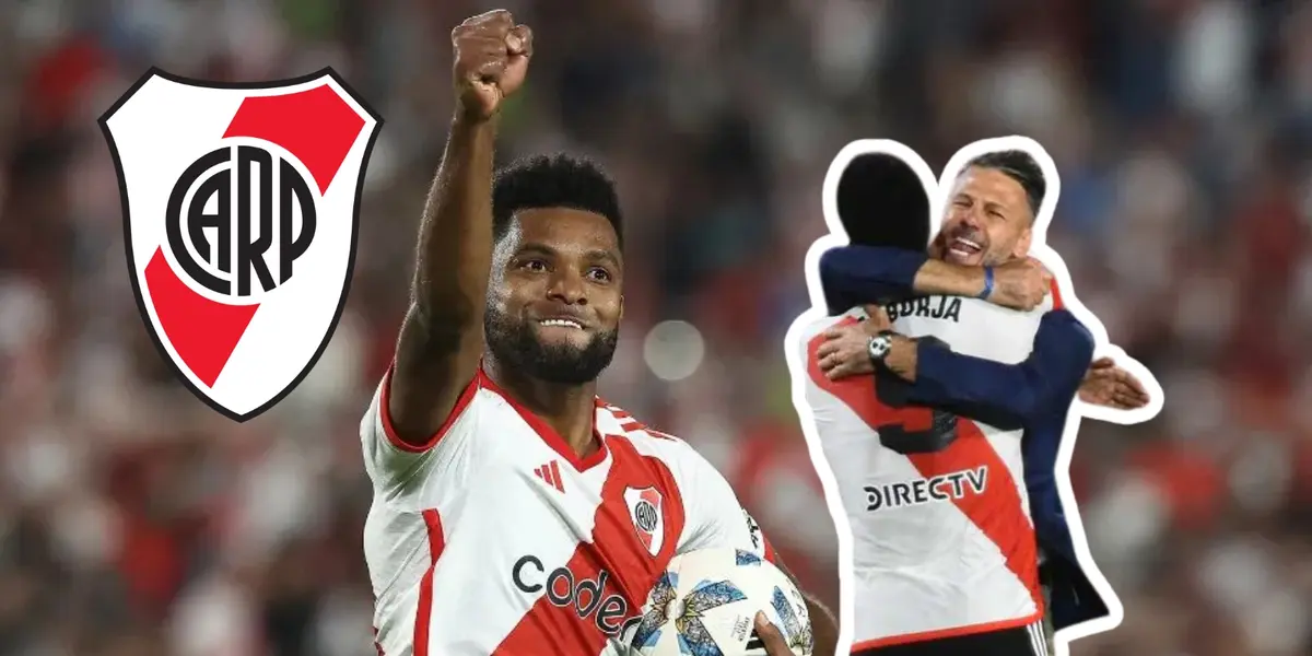 Miguel Ángel Boja le metió un doblete a Rosario Central. Foto tomada de Canal RCN y El Espectador.