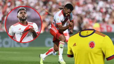 Miguel Ángel Borja con River Plate- Fotos: Noticias Caracol, Futbolred, W Radio