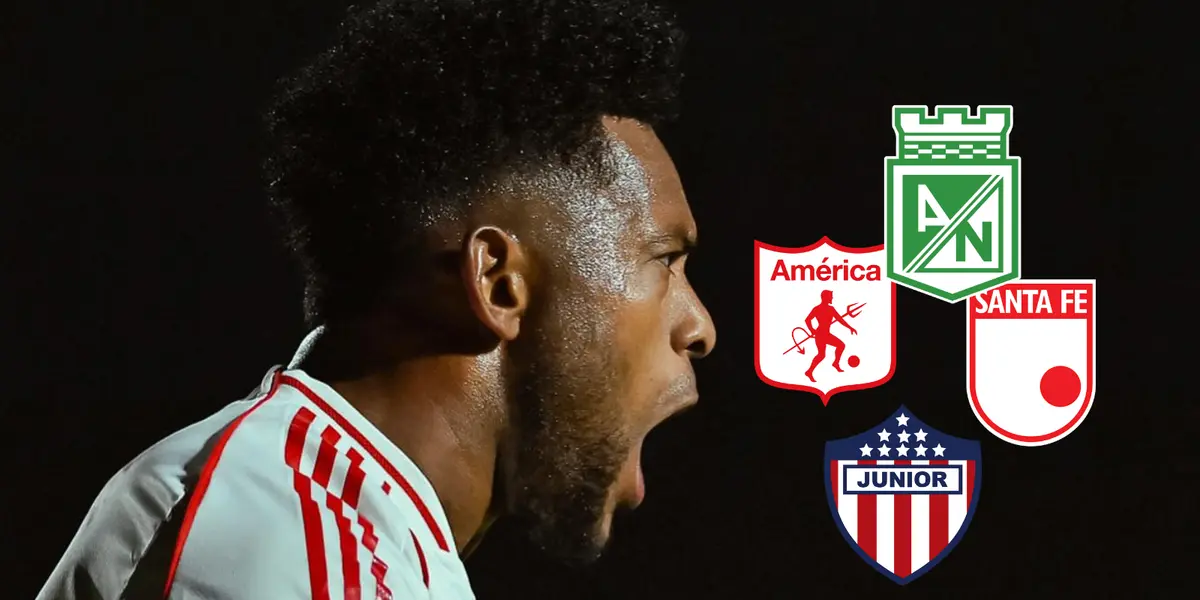 Miguel Ángel Borja Foto: River Plate y Escudoteca