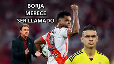 Miguel Ángel Borja ha sido ignorado por Néstor Lorenzo en la Selección Colombia