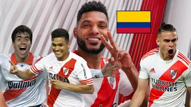 Miguel Ángel Borja jugador de River Plate