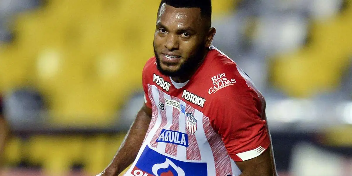 Miguel Ángel Borja recibió burlas de los rivales que vencieron a Junior de Barranquilla y mira su inesperada reacción.