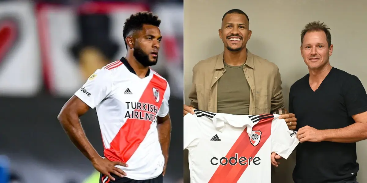 Miguel Ángel Borja tendrá una dura competencia en River Plate con el delantero venezolano Salomón Róndon.