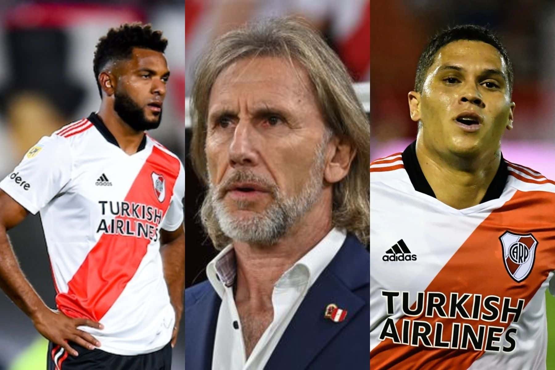Miguel Ángel Borja y Juan Fernando Quintero tendrán nuevo entrenador en River Plate y no es Ricardo Gareca.