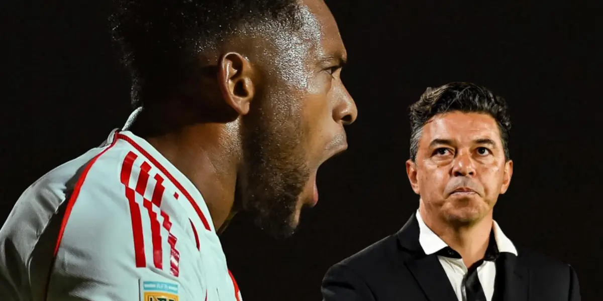 Miguel Ángel Borja y la clave goleadora en River Plate según algunos Foto: River Plate