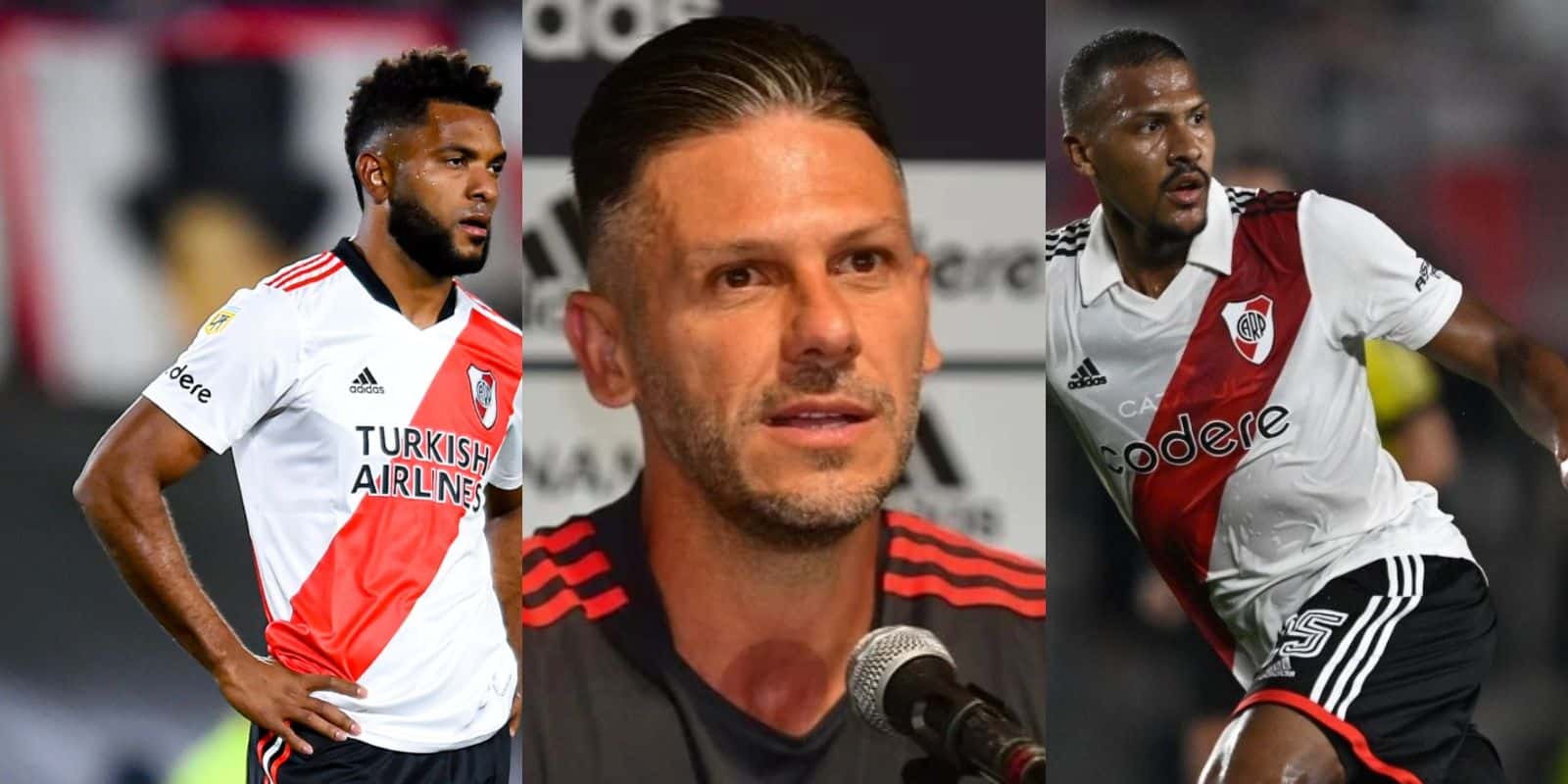 Miguel Ángel Borja y Salomón Rondón no dieron la talla en River Plate.