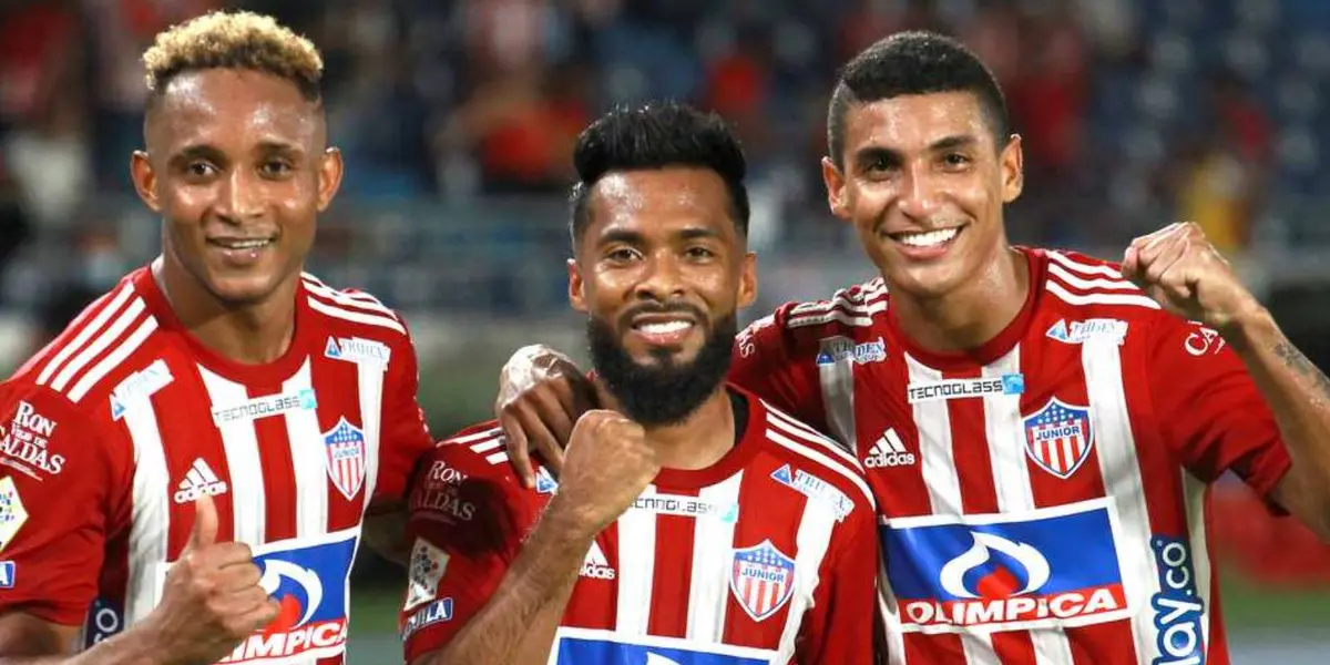 Miguel Borja anotó y fue una de las grandes figuras del equipo Rojiblanco en el juego del torneo continental.