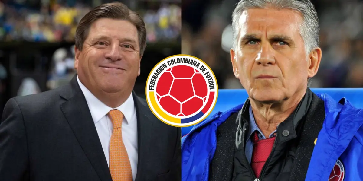 Miguel Herrera se refirió a las supuestas negociaciones con la FCF para reemplazar a Carlos Queiroz en la Selección de Colombia.