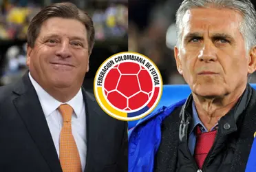 Miguel Herrera se refirió a las supuestas negociaciones con la FCF para reemplazar a Carlos Queiroz en la Selección de Colombia.