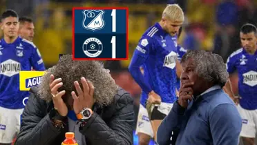 Millonarios arrugó contra Alianza y la peor noticia que recibió Alberto Gamero