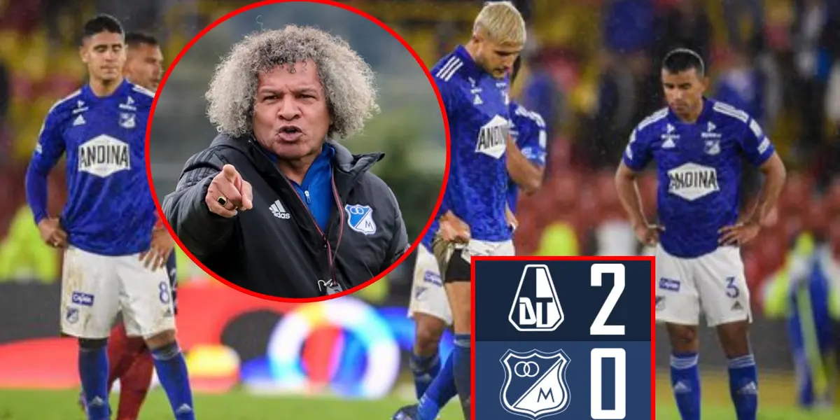 Millonarios arrugó contra Deportes Tolima y el más tronco que tuvo el DT Gamero