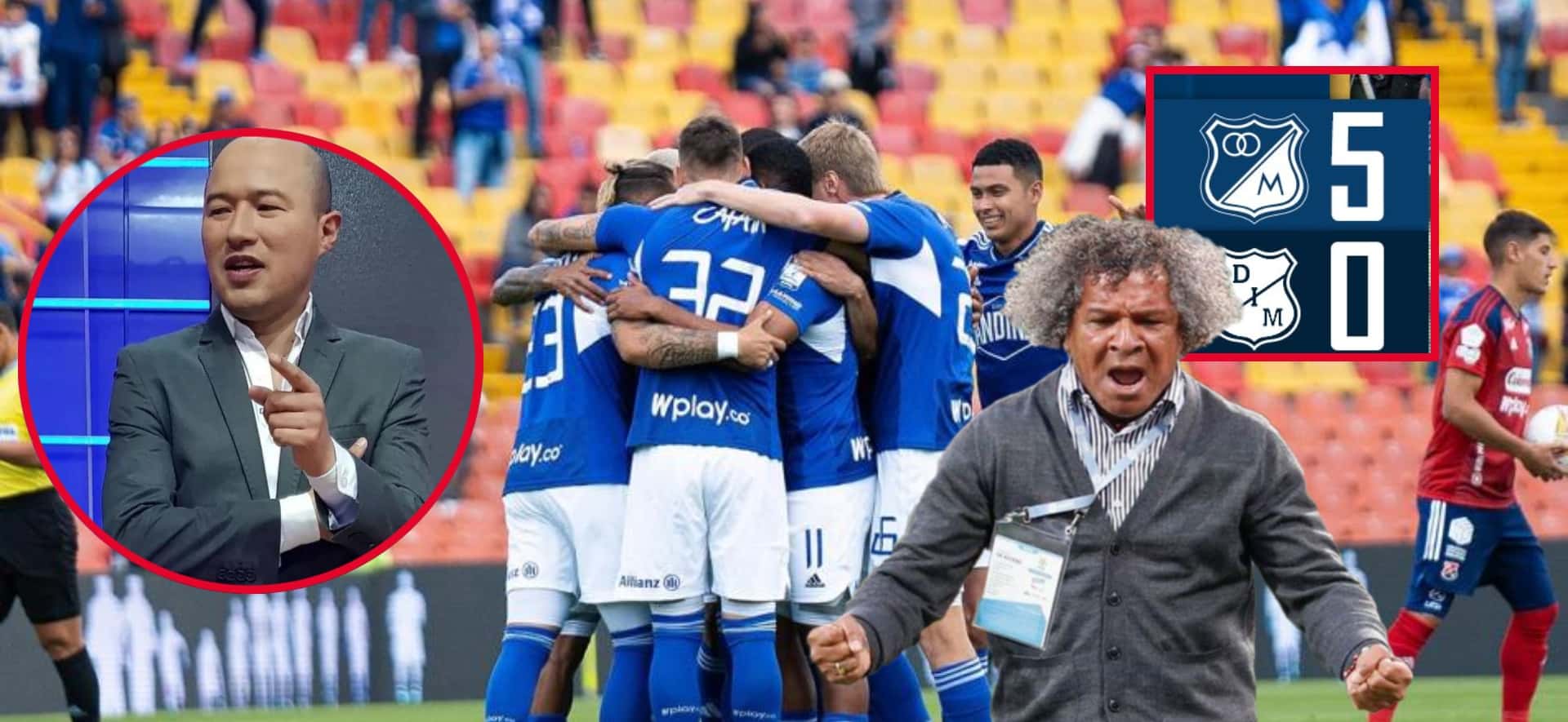 Millonarios bailó a Medellín y así se rindió Jorge Bermúdez ante Alberto Gamero