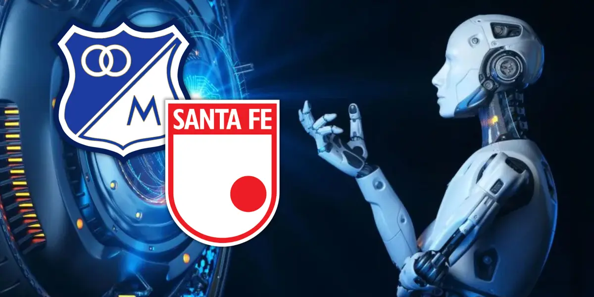 Millonarios busca revancha ante Independiente Santa Fe Foto: SCI Web y Escudoteca