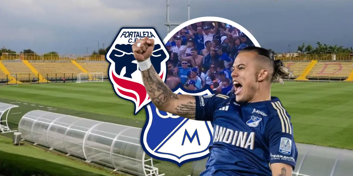 Millonarios celebra en Techo y mira el sentido homenaje Foto: IDRD, Captura de Win Sports y Escudoteca